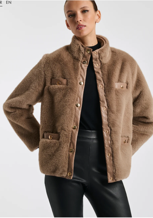 Blouson bimatière Weill